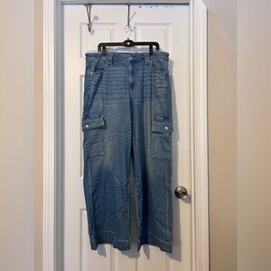 Brand new never worn tags on American Eagle Outfitters Blue Women's Jeans